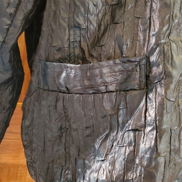 🍂🍁 Lane Bryant light weight crinkle jacket. Perfect for fall. It has pockets🎃 - Picture 8 of 12